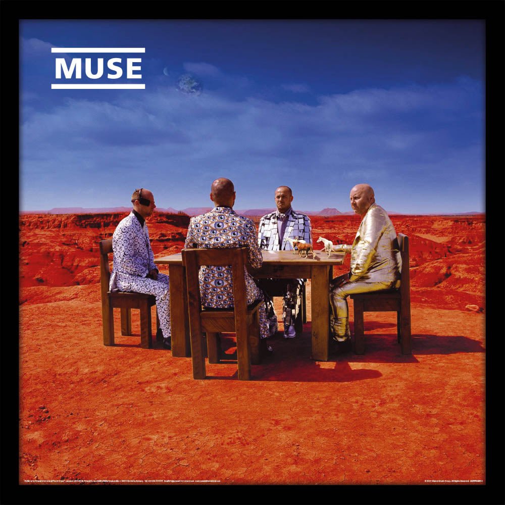 MUSE ミューズ (9月 来日 ) - Black Holes and Revelations (アルバム・シリーズ額) / インテリア額 - PGS